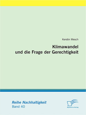 cover image of Klimawandel und die Frage der Gerechtigkeit